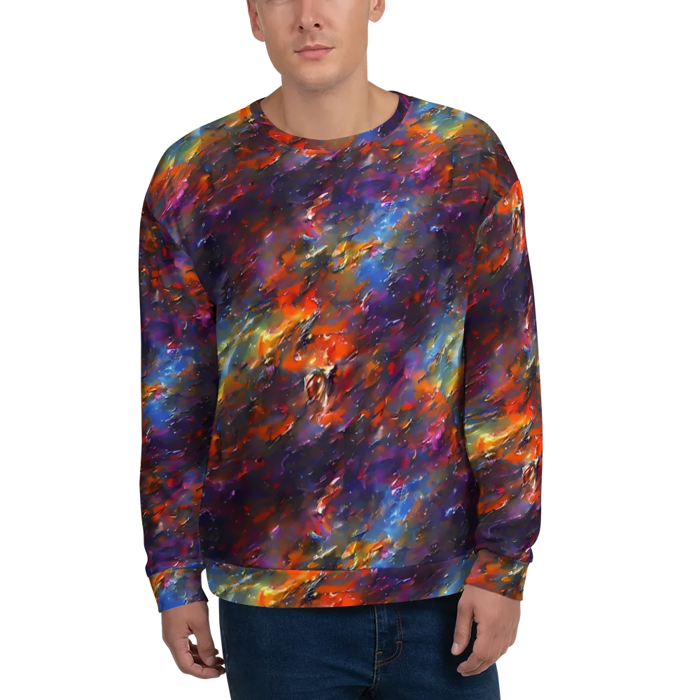 Auroral Ripples on Sweatshirt — Front