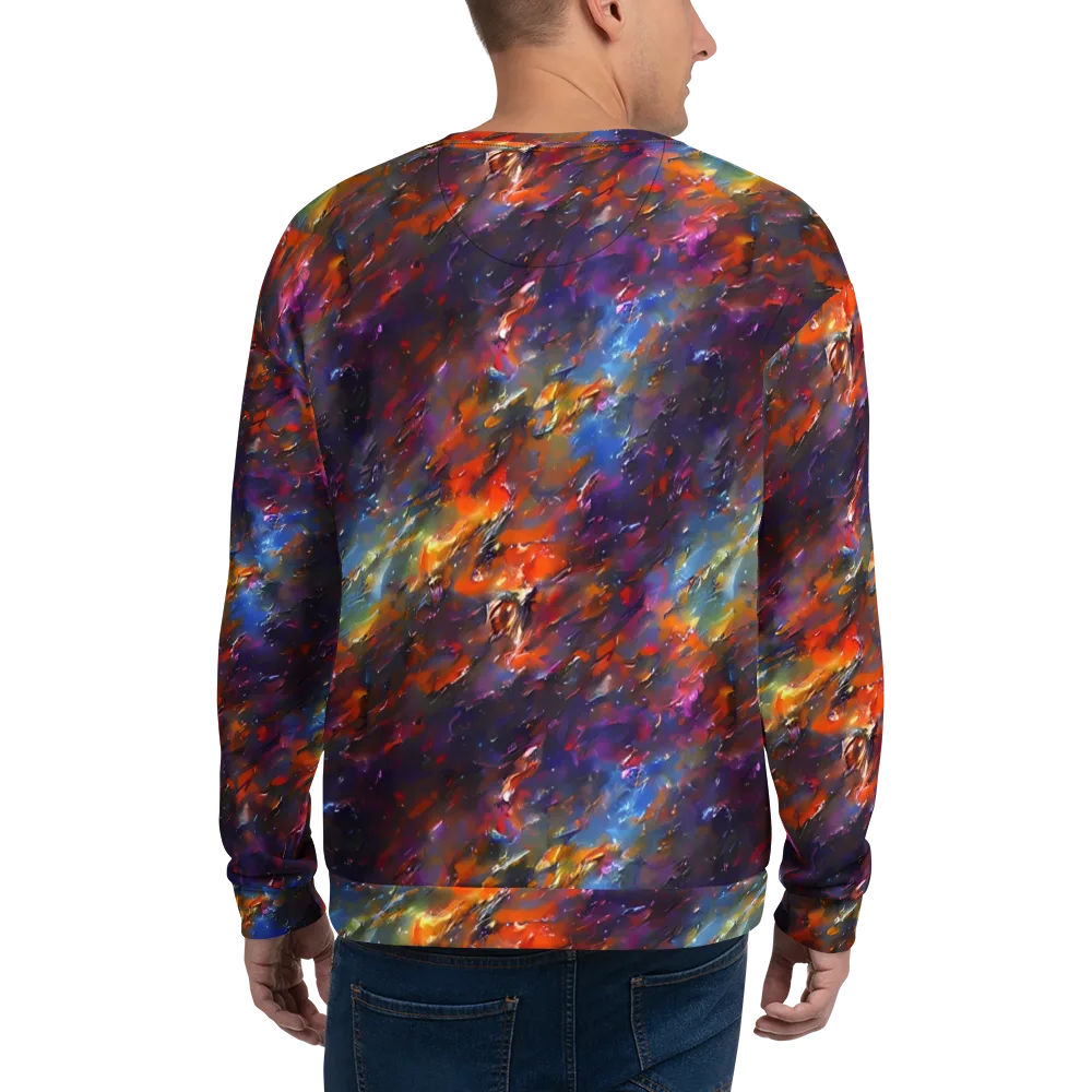 Auroral Ripples on Sweatshirt — Back