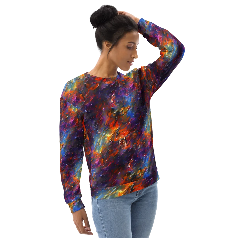 Auroral Ripples on Sweatshirt — Right Front