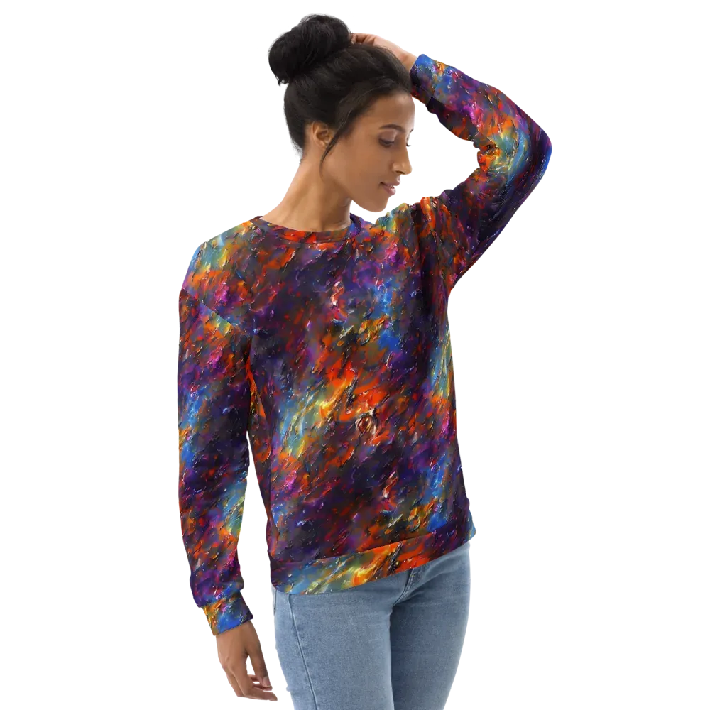 Auroral Ripples on Sweatshirt — Right Front