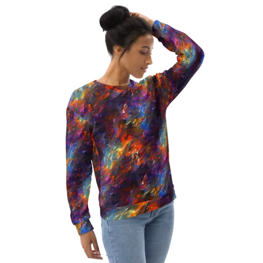 Auroral Ripples on a Sweatshirt