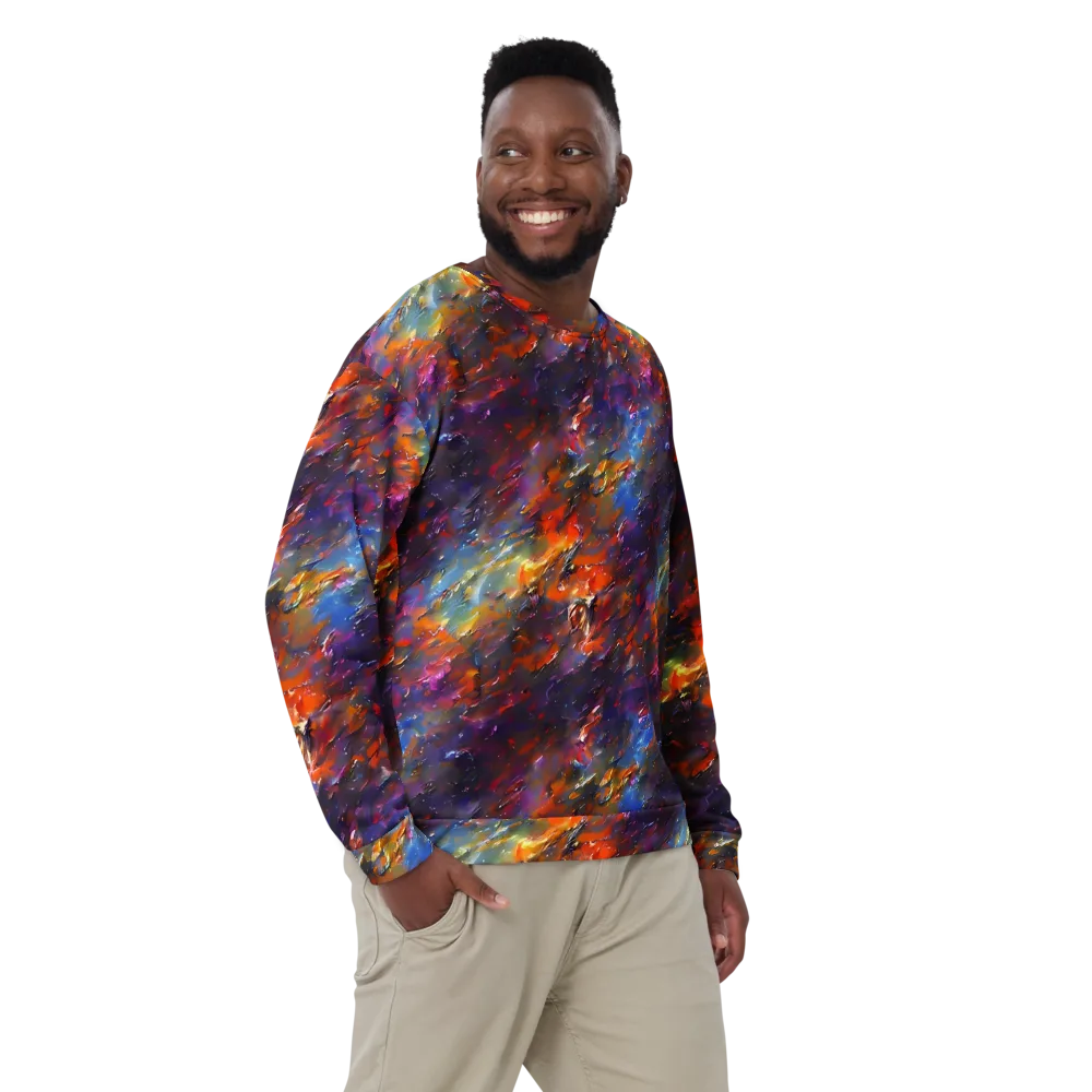 Auroral Ripples on Sweatshirt — Front
