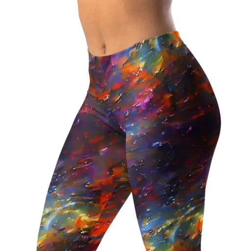 Auroral Ripples on a Leggings