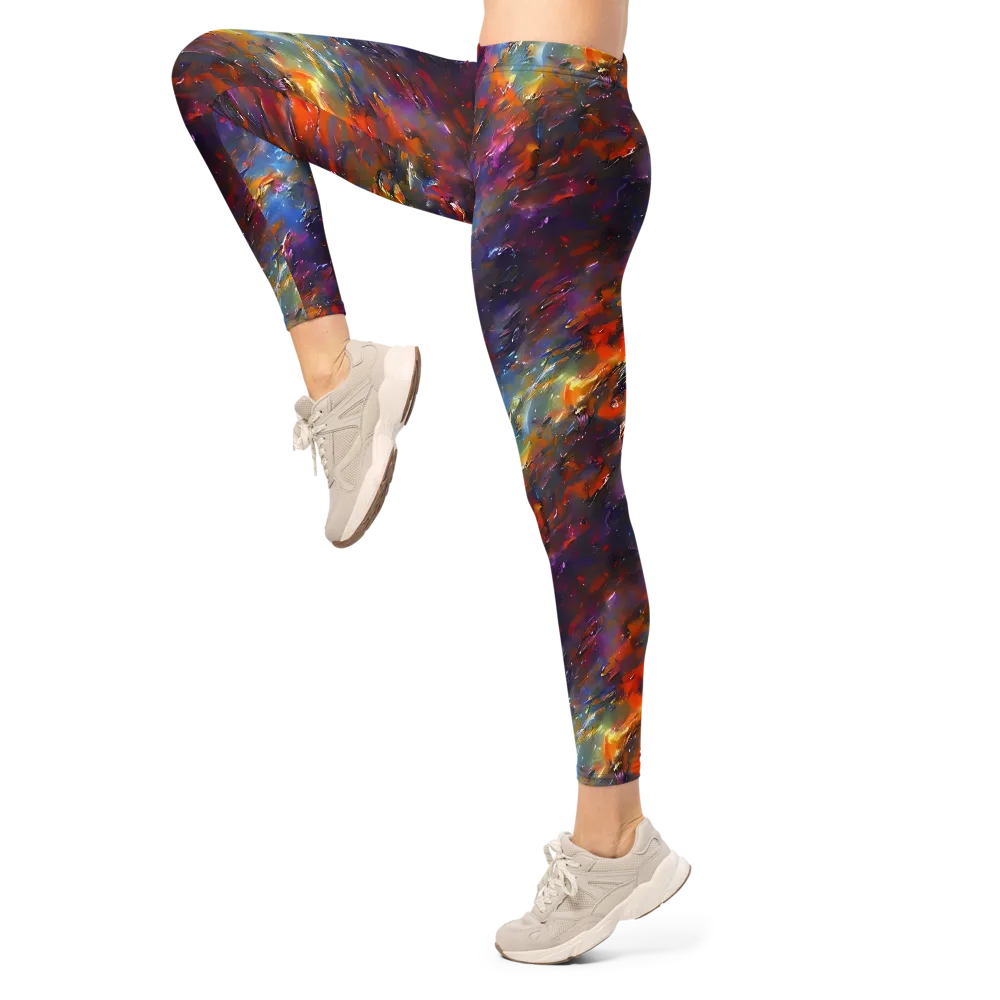 Auroral Ripples on Leggings — Left