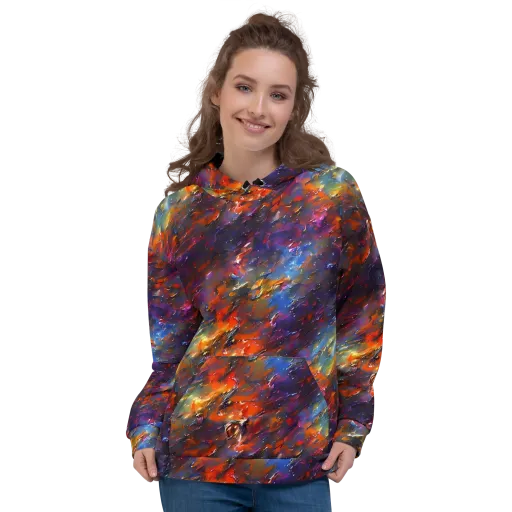 Auroral Ripples on a Hoodie