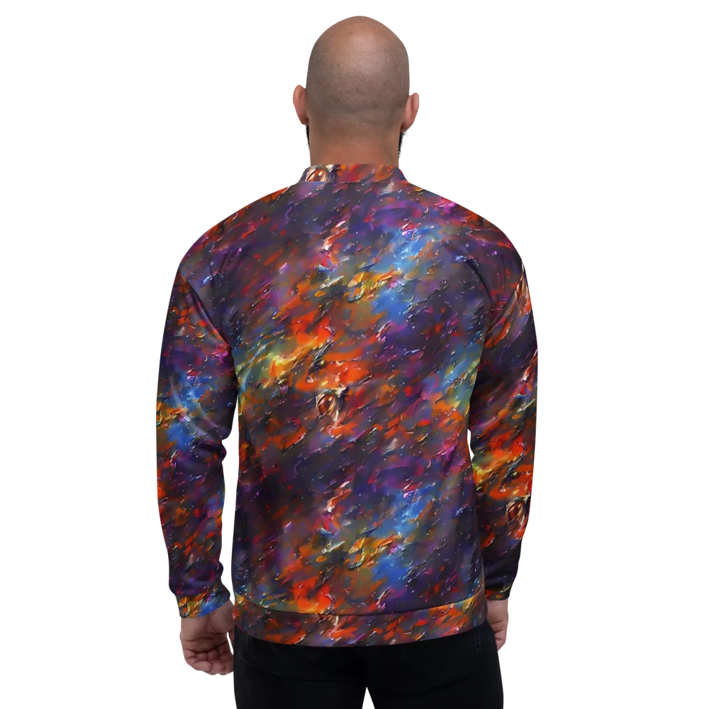 Auroral Ripples on Bomber Jacket — Back