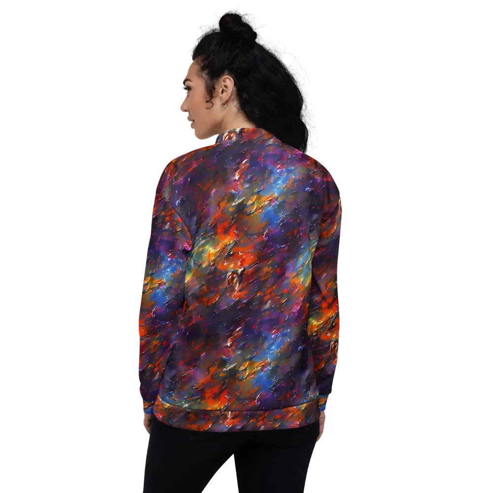 Auroral Ripples on Bomber Jacket — Back