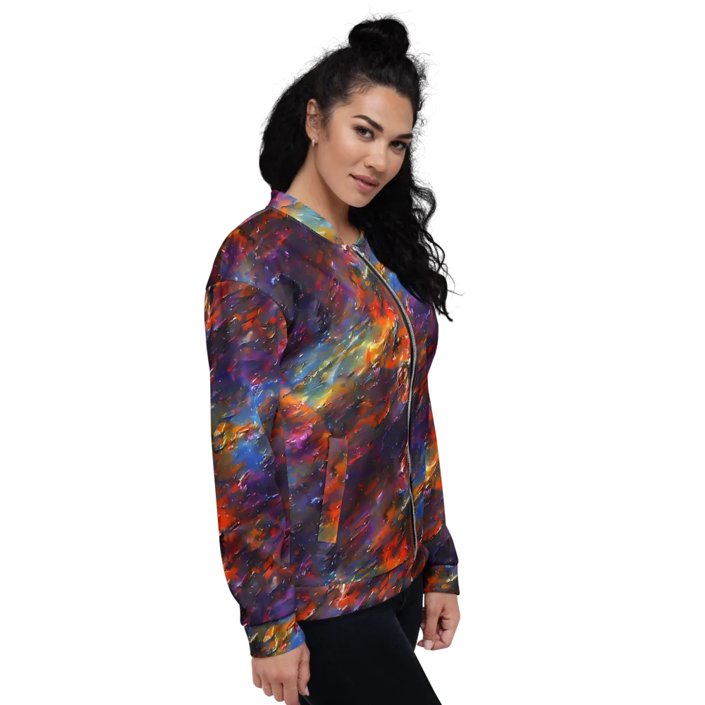 Auroral Ripples on Bomber Jacket — Right