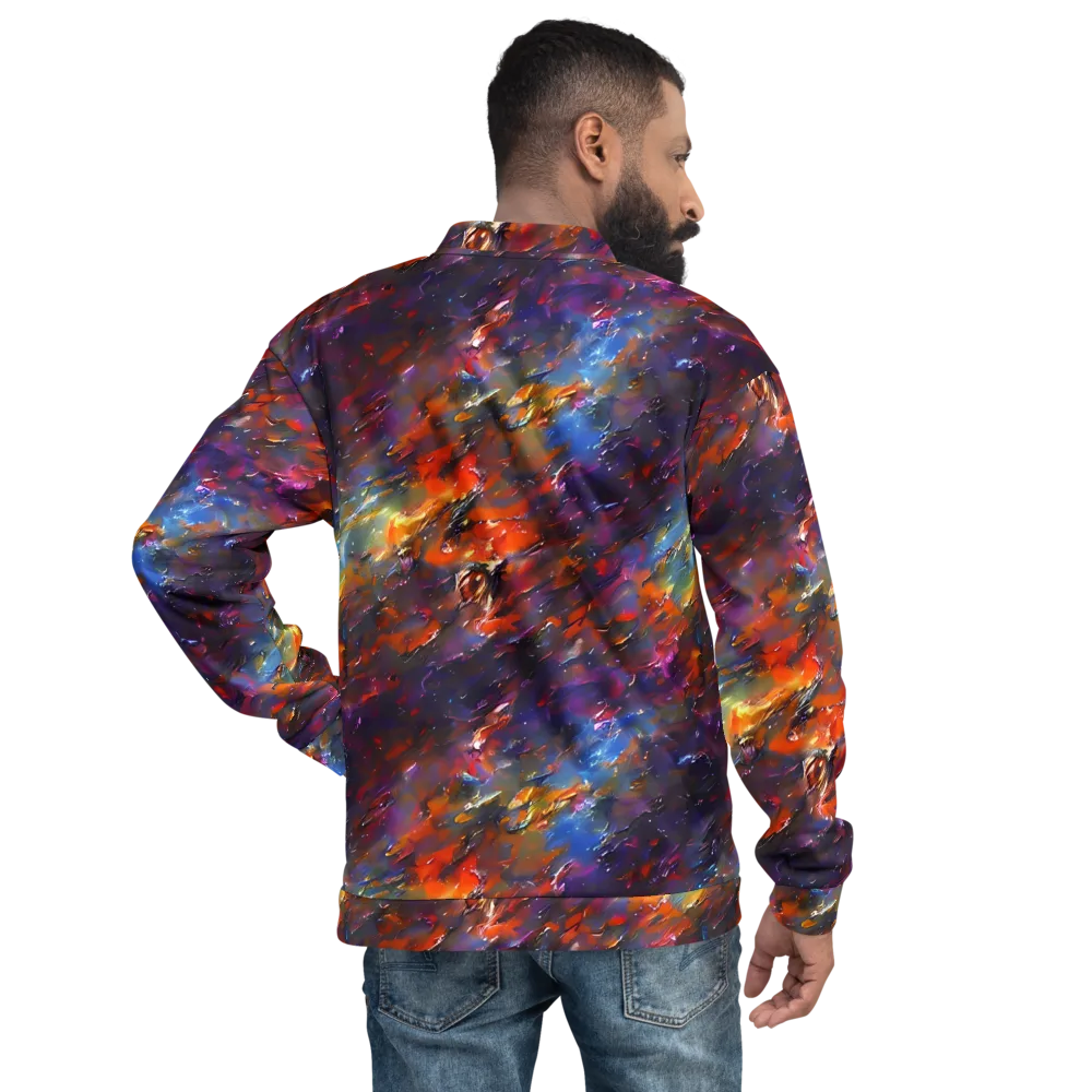 Auroral Ripples on Bomber Jacket — Back