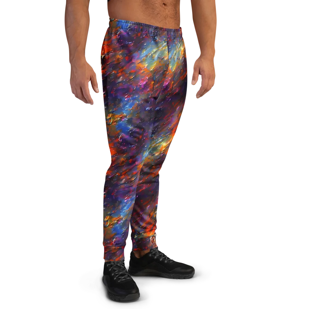 Auroral Ripples on Men's Joggers — Right