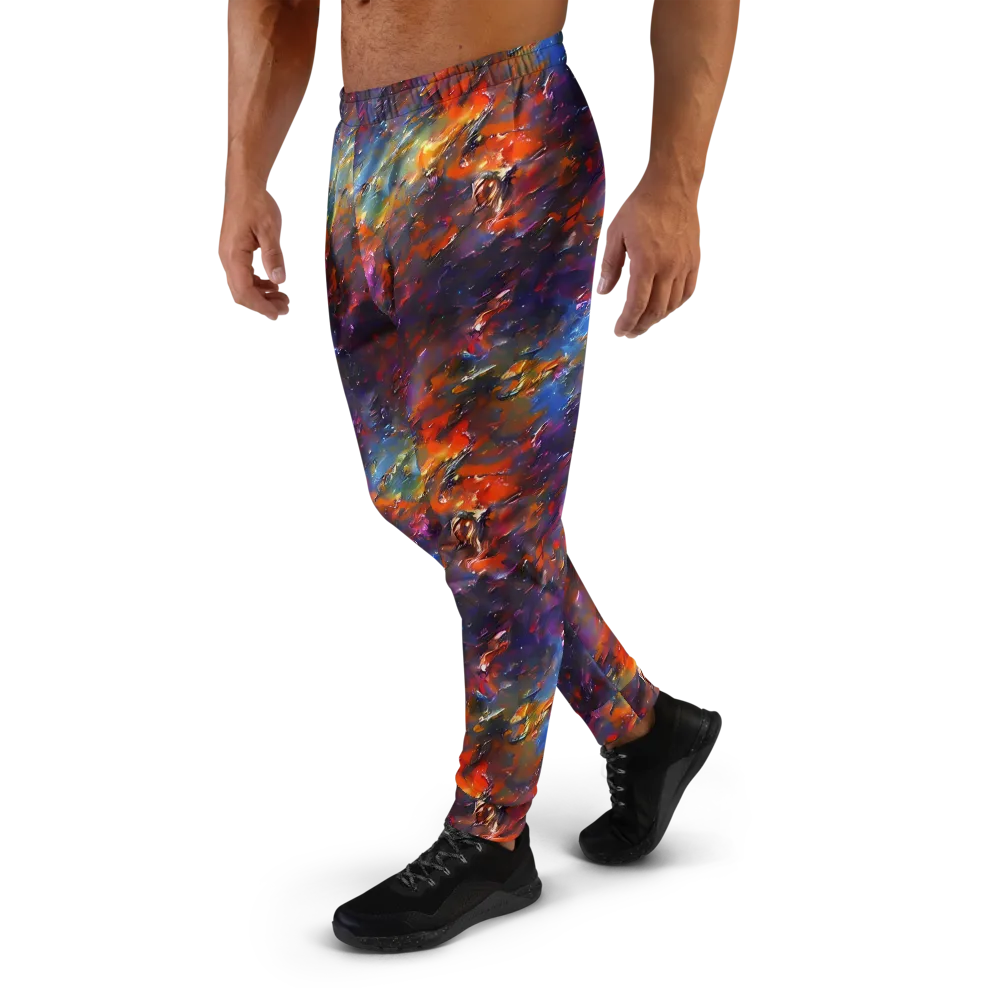Auroral Ripples on Men's Joggers — Left