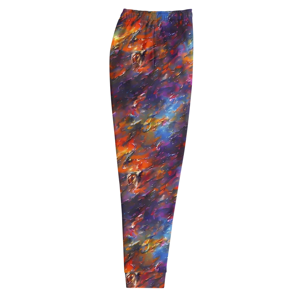 Auroral Ripples on Men's Joggers — Right