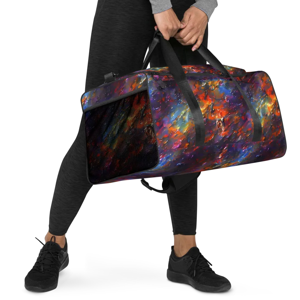 Auroral Ripples on Duffle Bag — Right Front