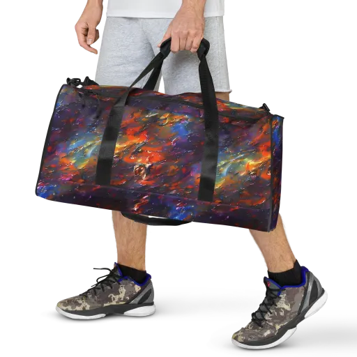Auroral Ripples on a Duffle Bag