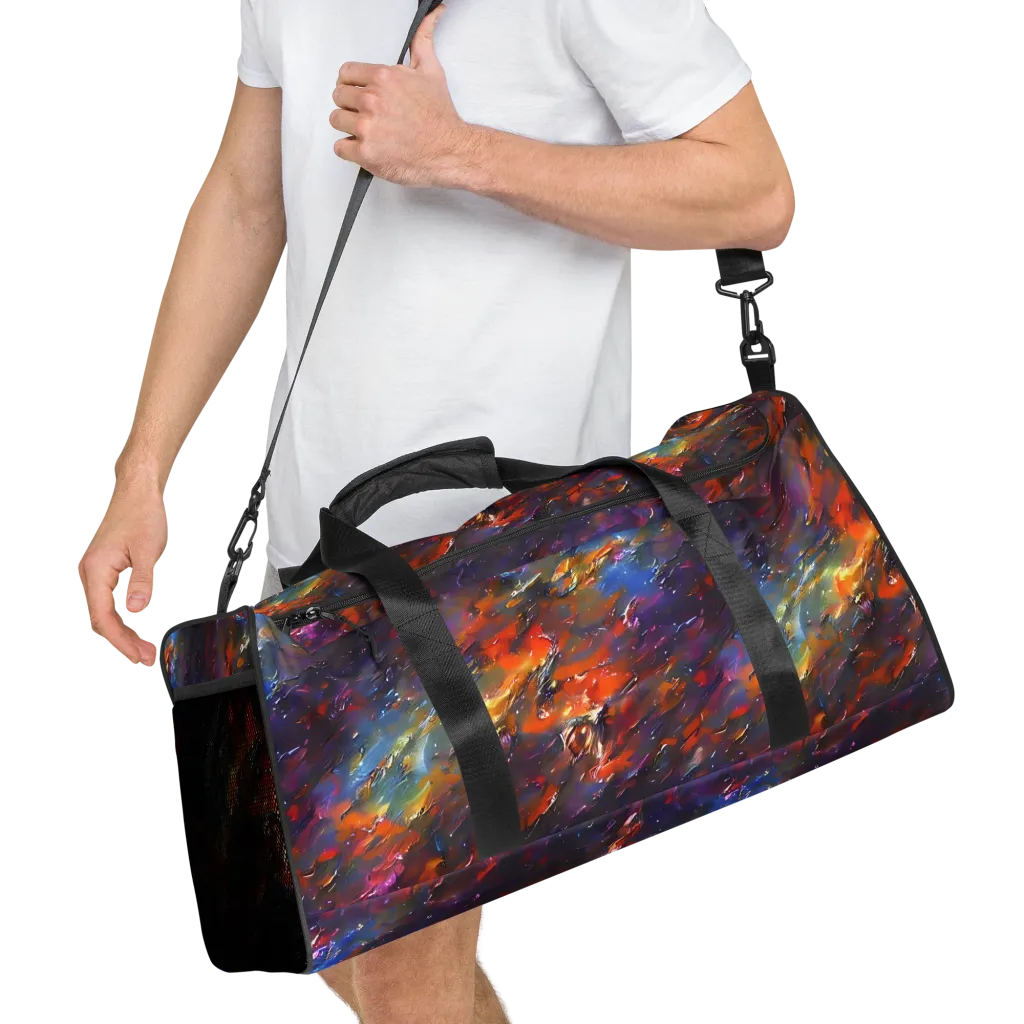 Auroral Ripples on Duffle Bag — Right Front