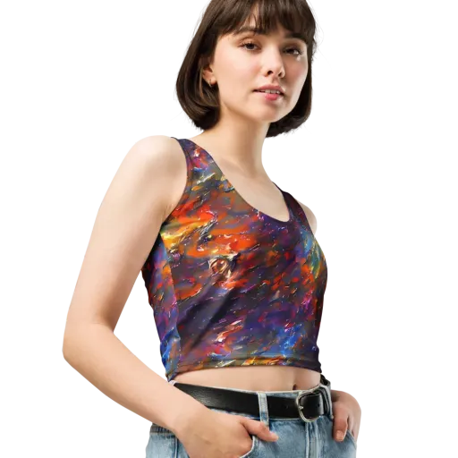 Auroral Ripples on a Crop Top