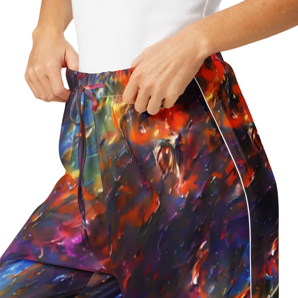 Auroral Ripples on Women's Pajama Pants — Product details