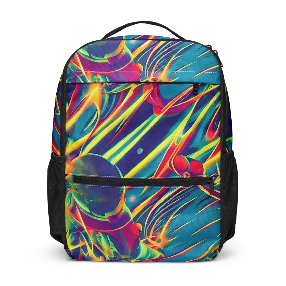 Cosmic Inferno on Utility Backpack — Front
