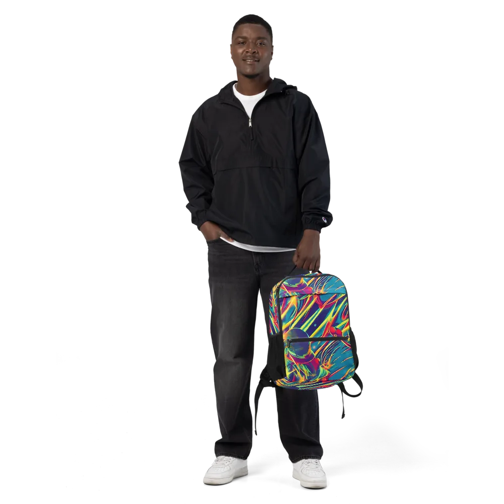 Cosmic Inferno on Utility Backpack — Front