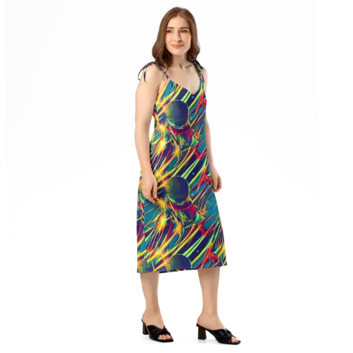 Cosmic Inferno on a Slip Dress