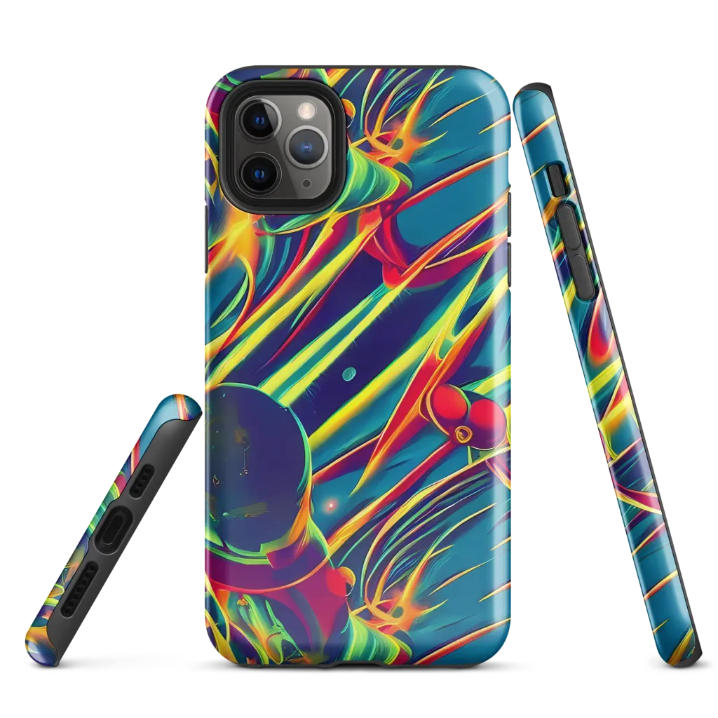 Cosmic Inferno on Tough Case for iPhone® — Front