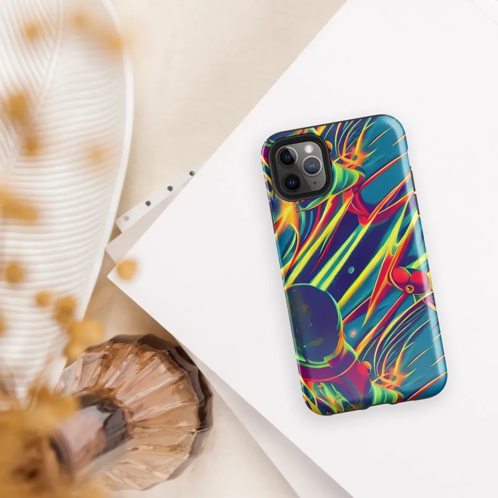 Cosmic Inferno on Tough Case for iPhone® — Front
