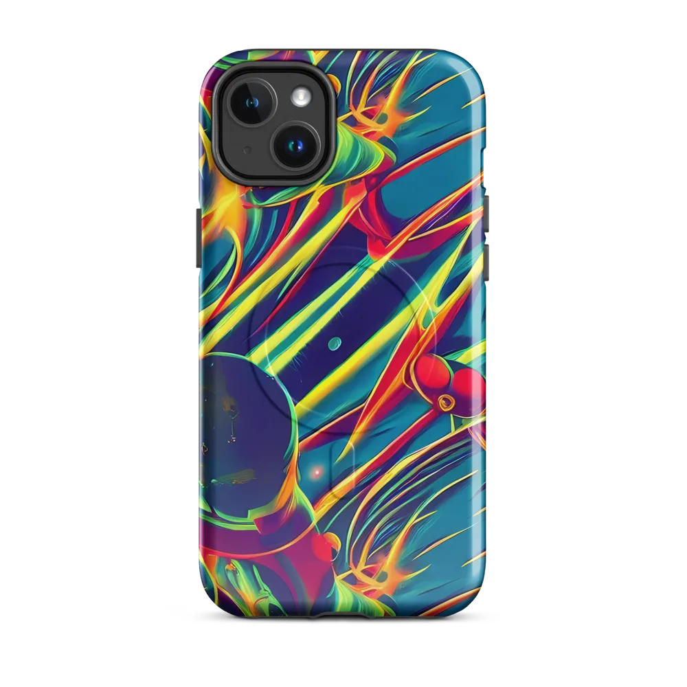 Cosmic Inferno on MagSafe Tough Case for iPhone® — Front