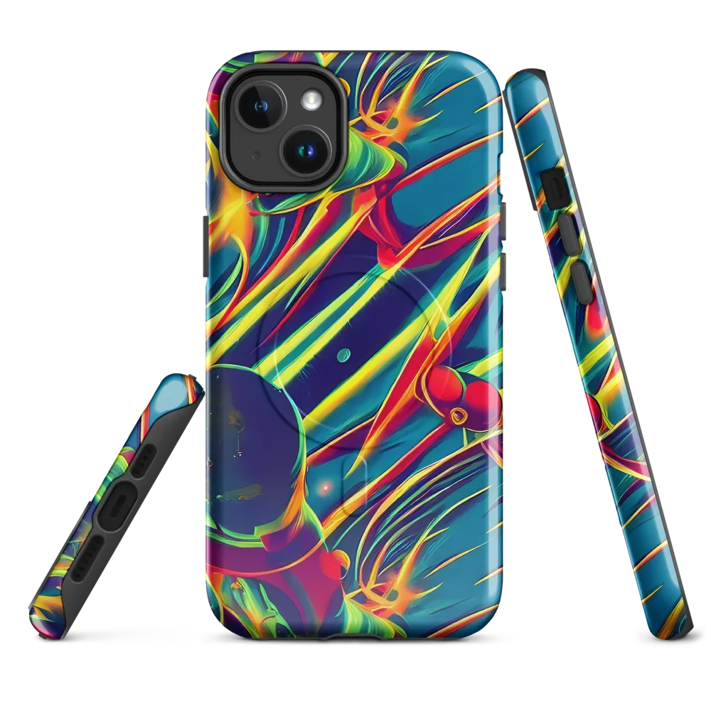 Cosmic Inferno on MagSafe Tough Case for iPhone® — Front
