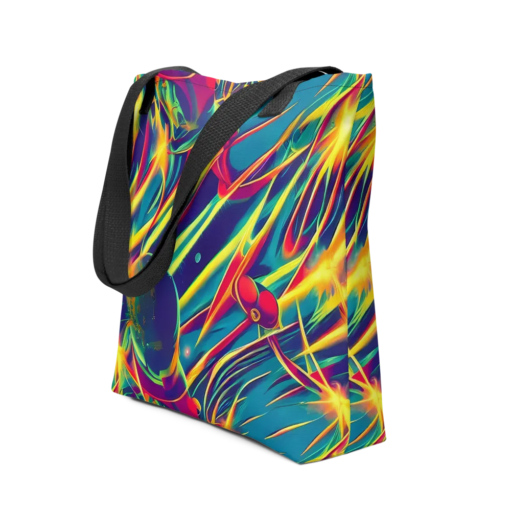 Cosmic Inferno on Tote Bag — Front