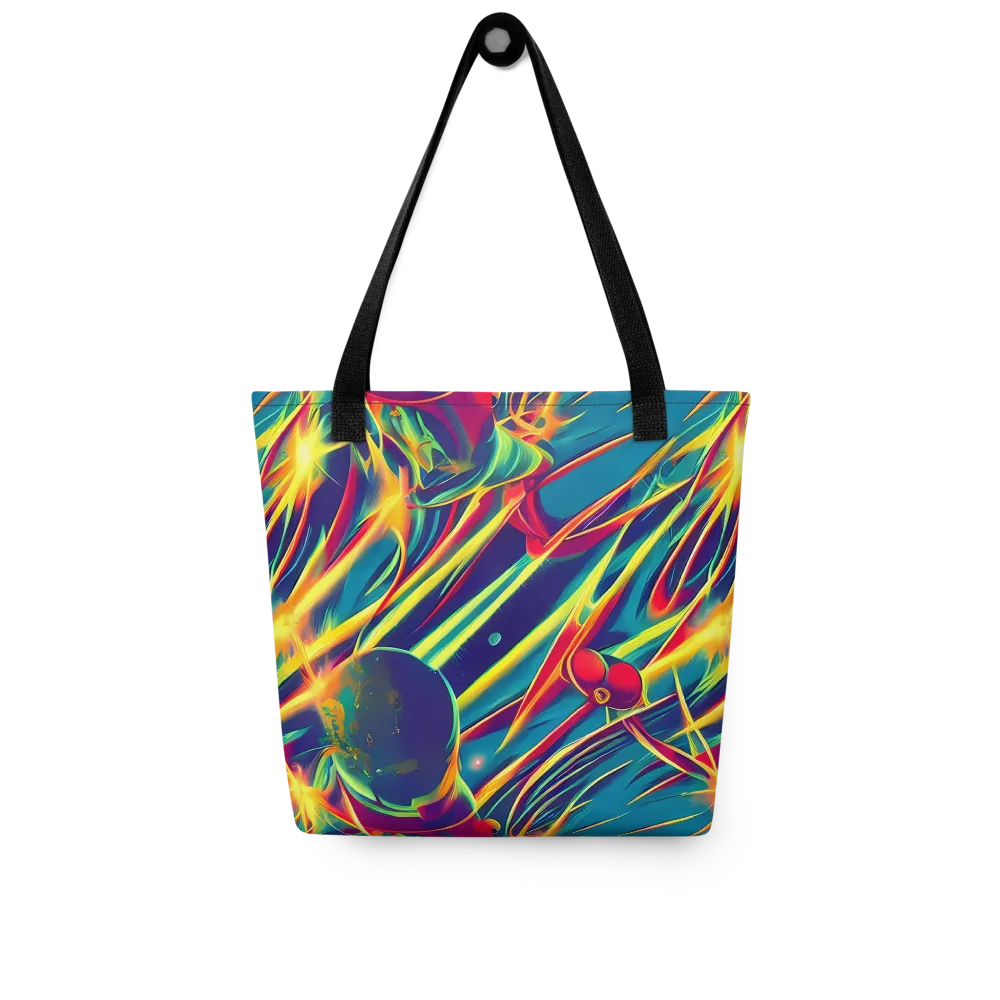 Cosmic Inferno on Tote Bag — Front