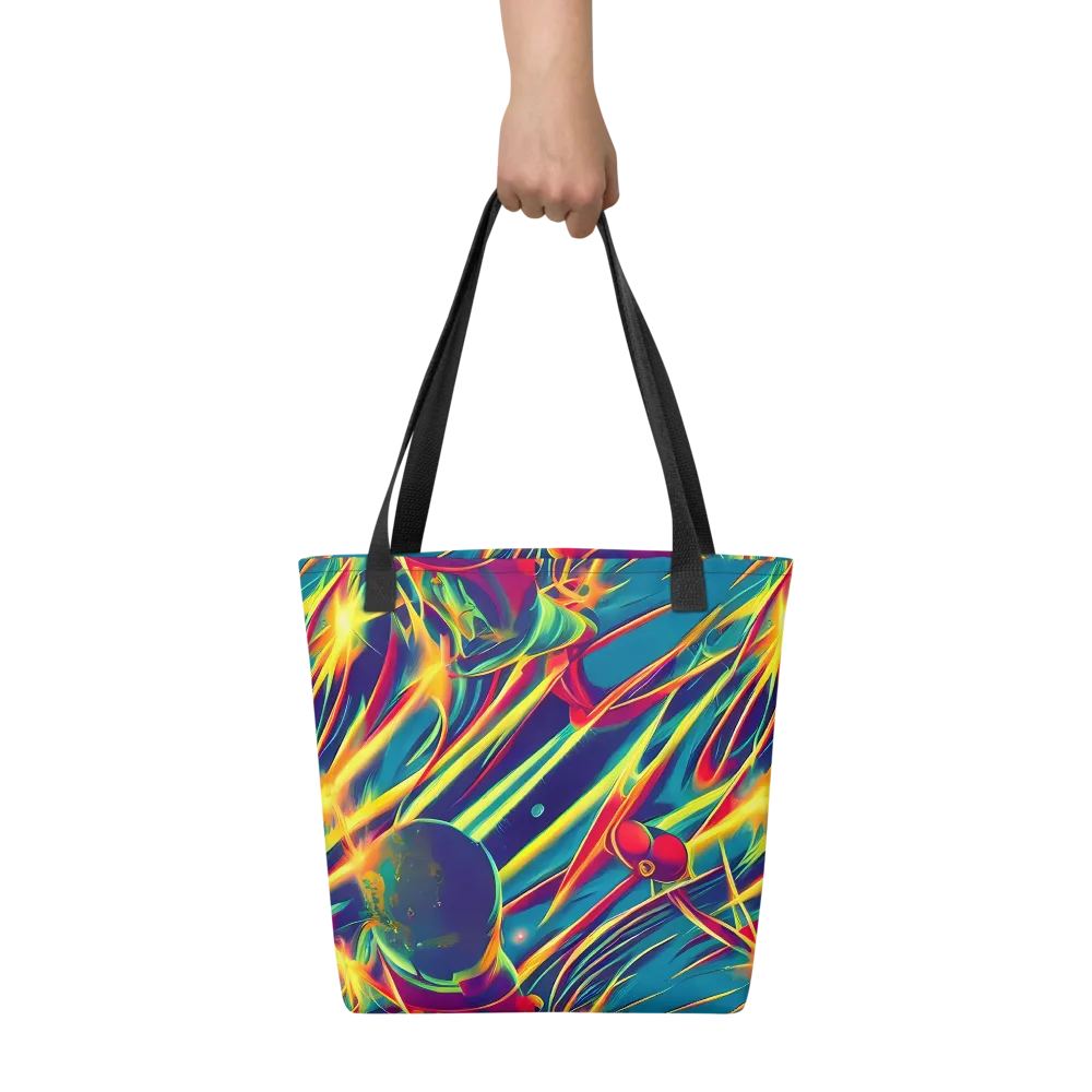 Cosmic Inferno on Tote Bag — Front