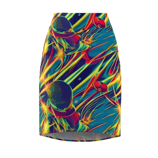Cosmic Inferno on a Pencil Skirt
