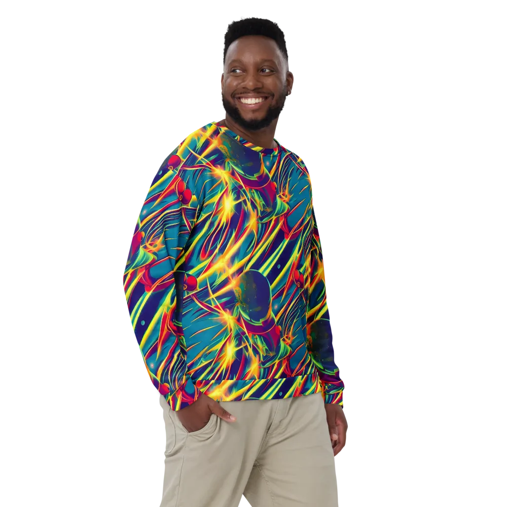 Cosmic Inferno on Sweatshirt — Front