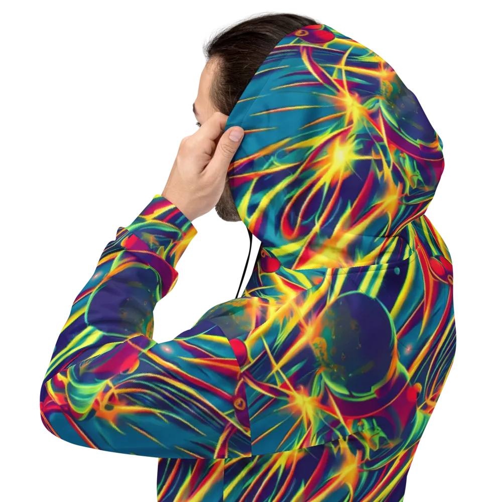 Cosmic Inferno on Hoodie — Back