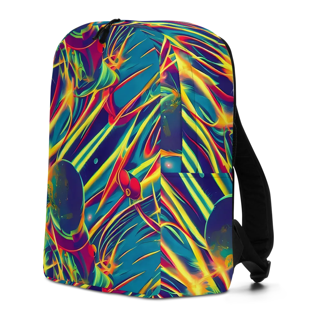 Cosmic Inferno on Minimalist Backpack — Left