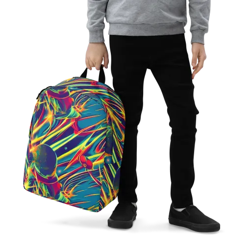 Cosmic Inferno on a Minimalist Backpack