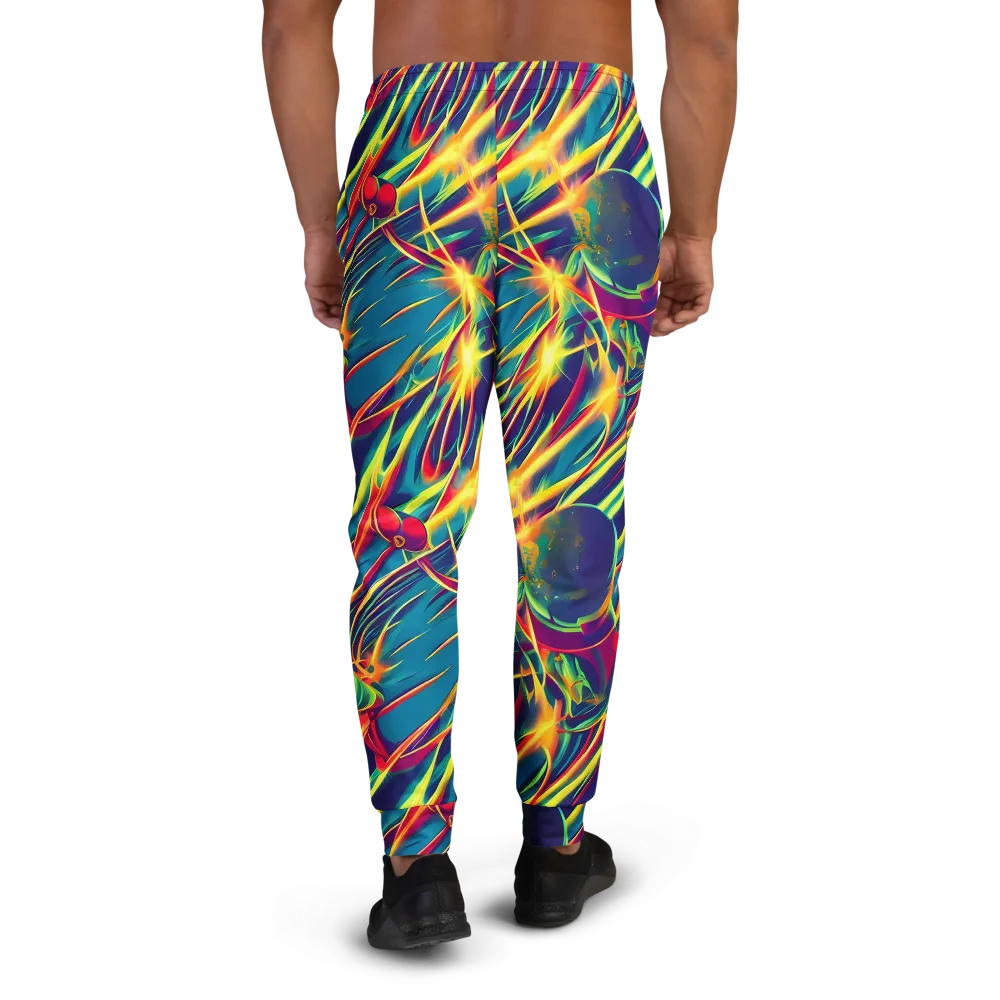 Cosmic Inferno on Men's Joggers — Back