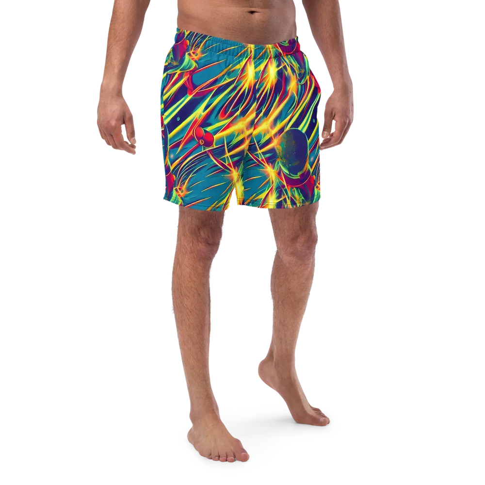 Cosmic Inferno on Swim Trunks — Front