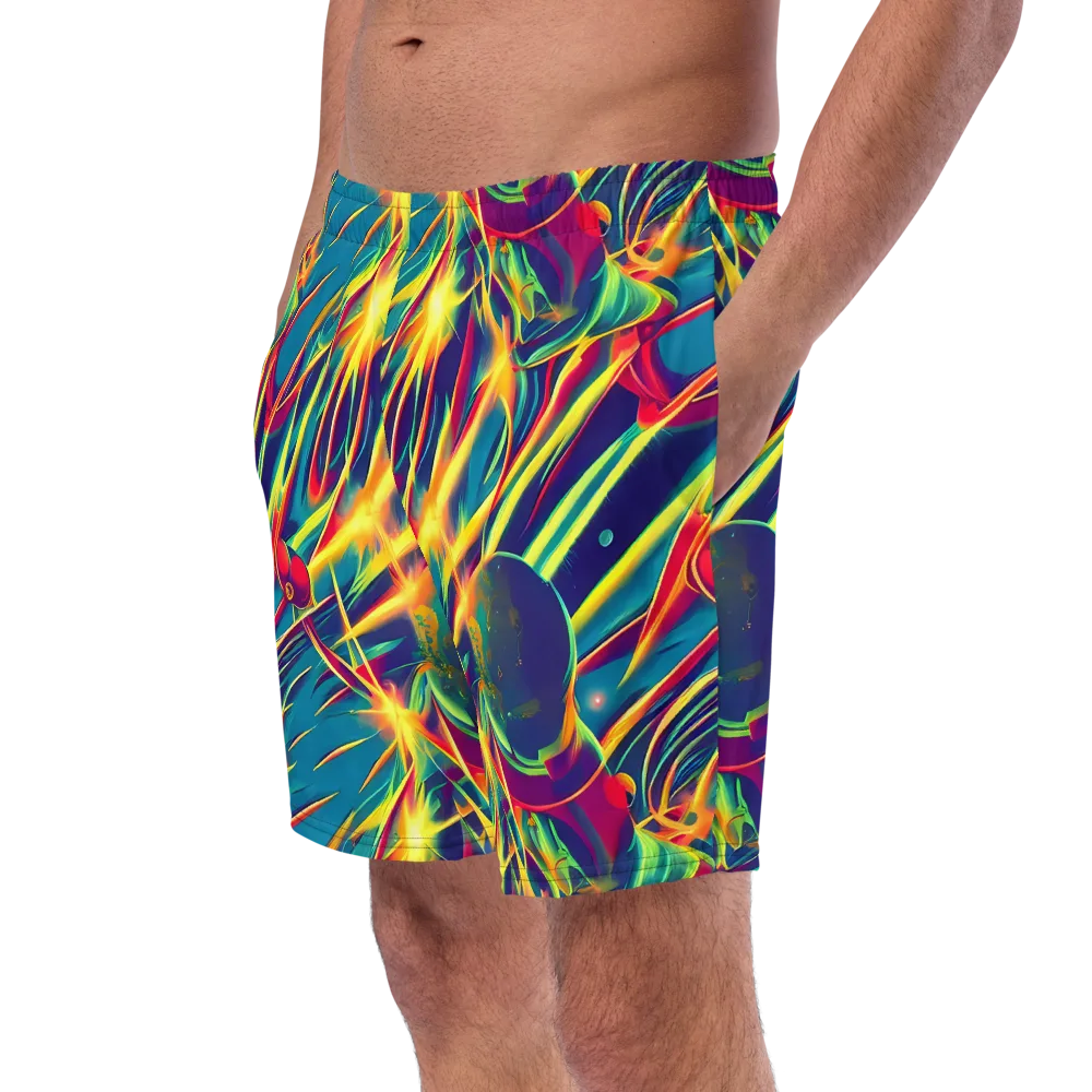 Cosmic Inferno on Swim Trunks — Left Front
