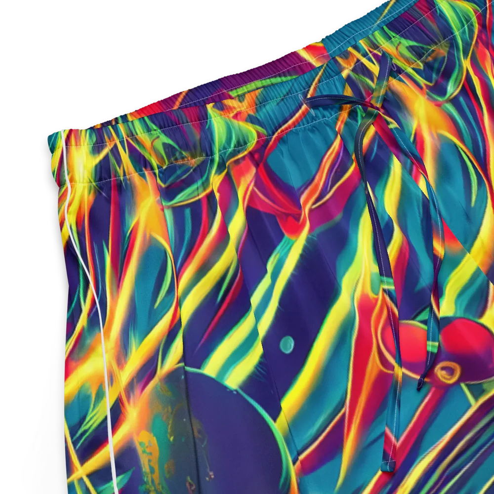 Cosmic Inferno on Women's Pajama Shorts — Product details