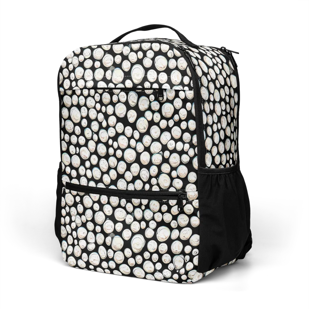 Celestial Whimsy on Utility Backpack — Left Front