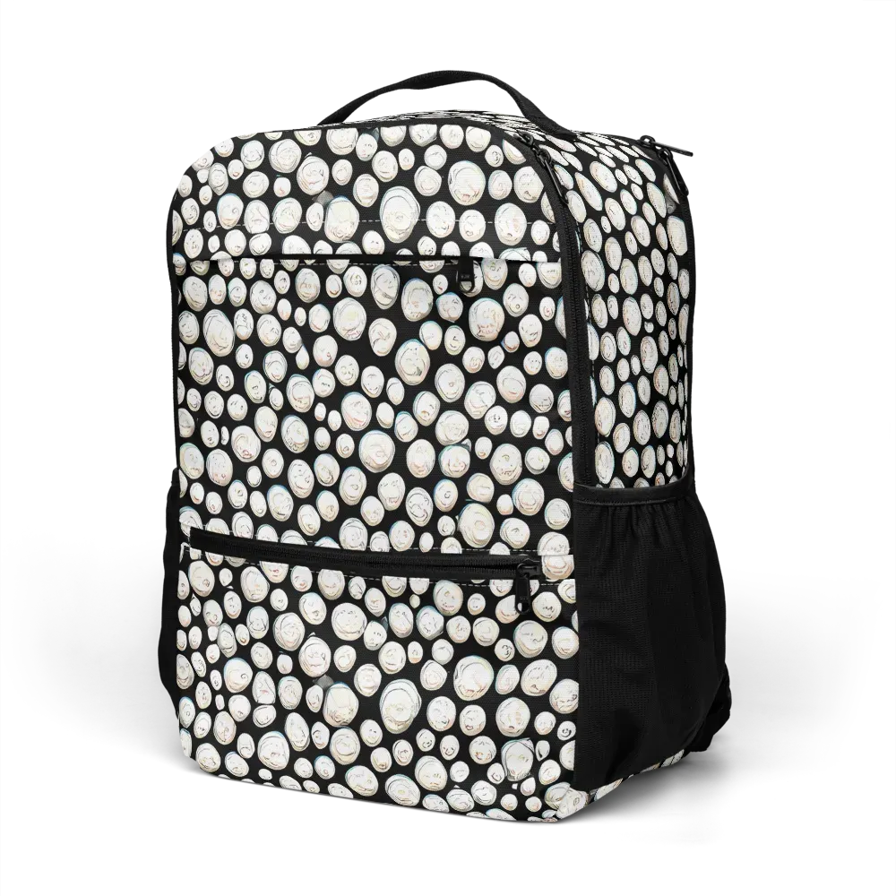 Celestial Whimsy on Utility Backpack — Left Front