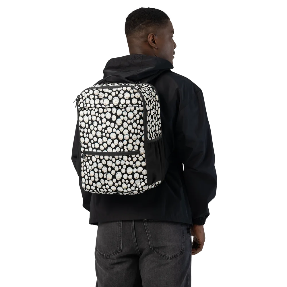 Celestial Whimsy on Utility Backpack — Back