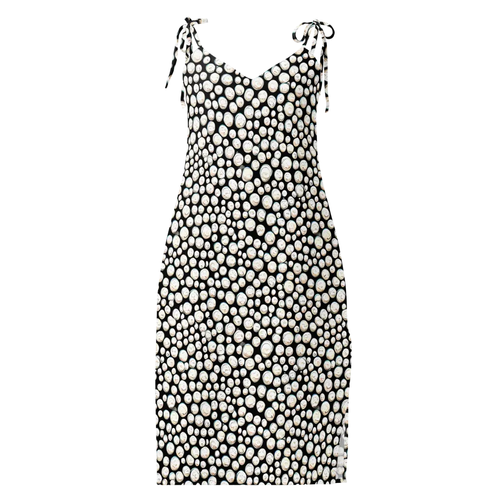 Celestial Whimsy on Slip Dress — Front