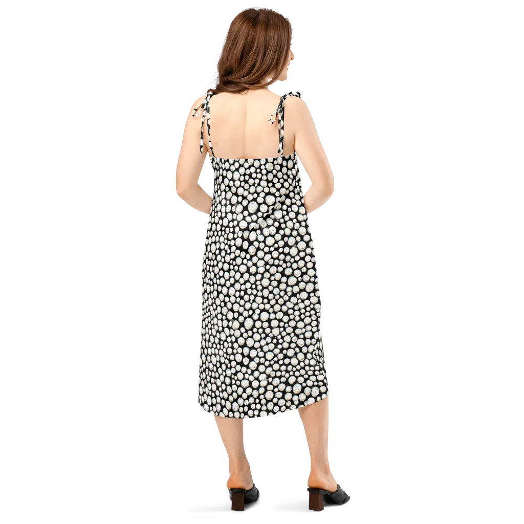 Celestial Whimsy on Slip Dress — Back