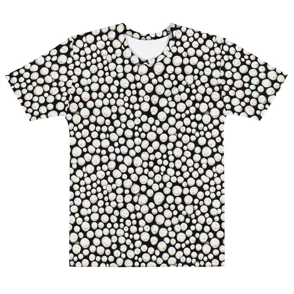 Celestial Whimsy on Men's Cotton Crew Neck T-Shirt — Front
