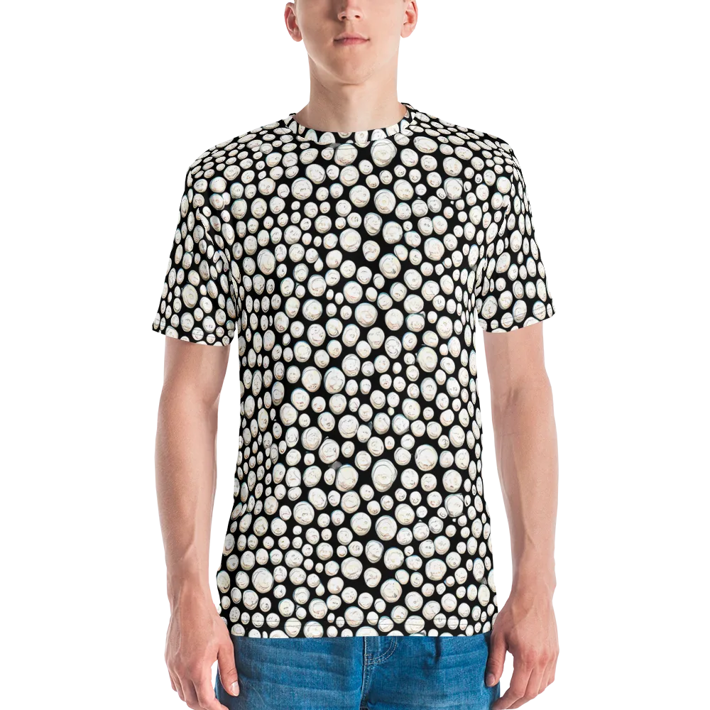 Celestial Whimsy on Men's Crew Neck T-Shirt — Front
