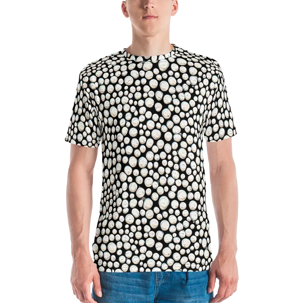 Celestial Whimsy on Men's Crew Neck T-Shirt — Front