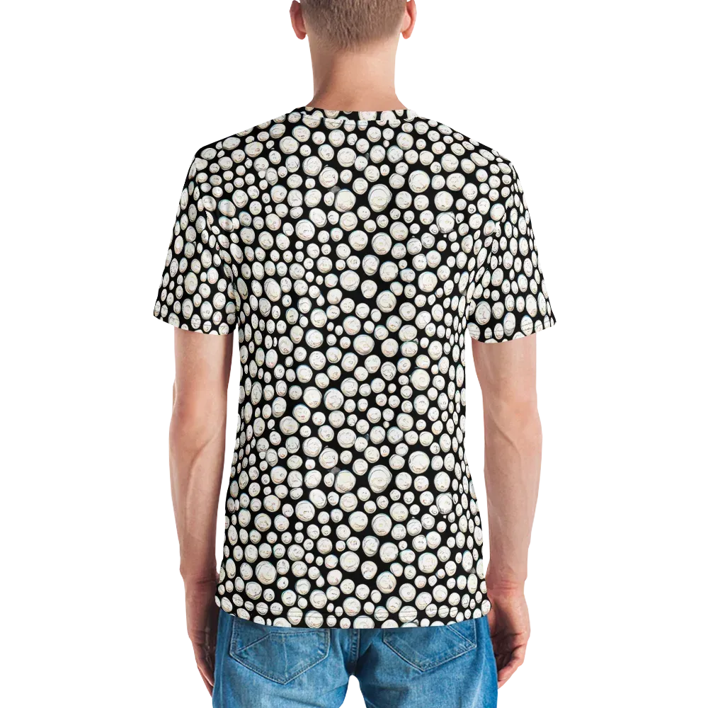 Celestial Whimsy on Men's Crew Neck T-Shirt — Back