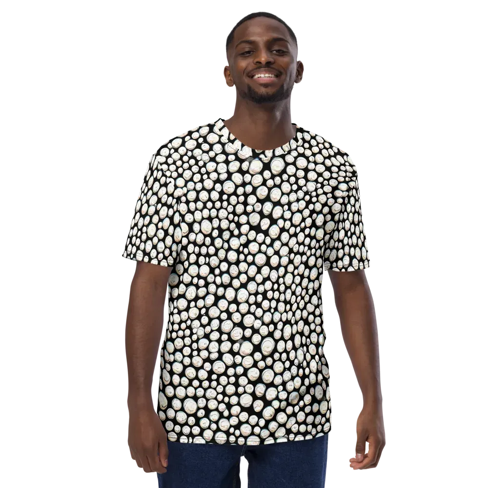 Celestial Whimsy on Men's Crew Neck T-Shirt — Front